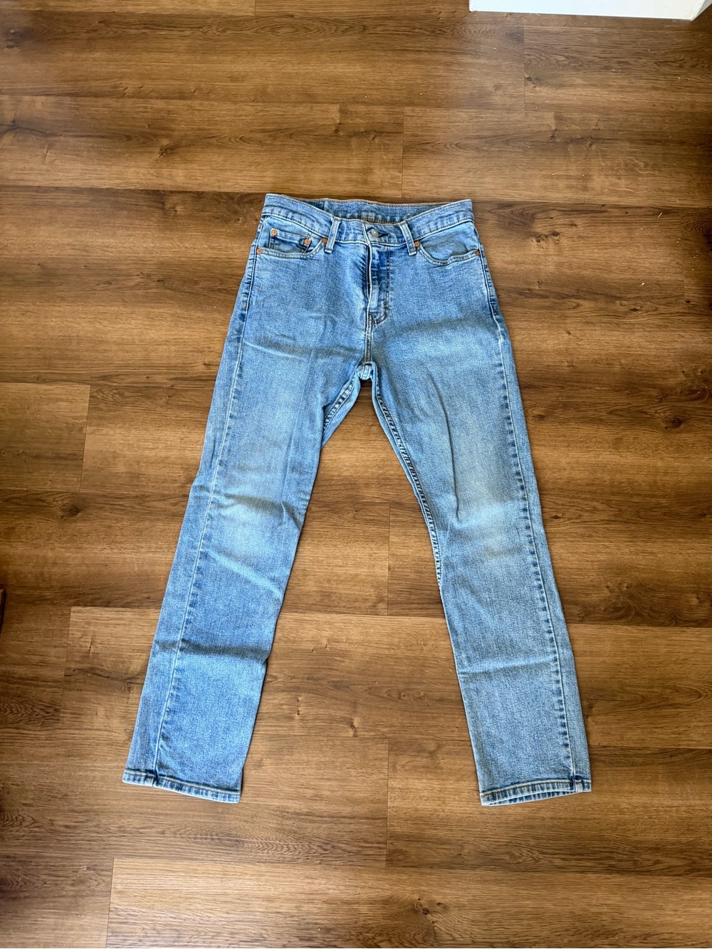 Light Blue Men’s Levis 511 Slim Jeans